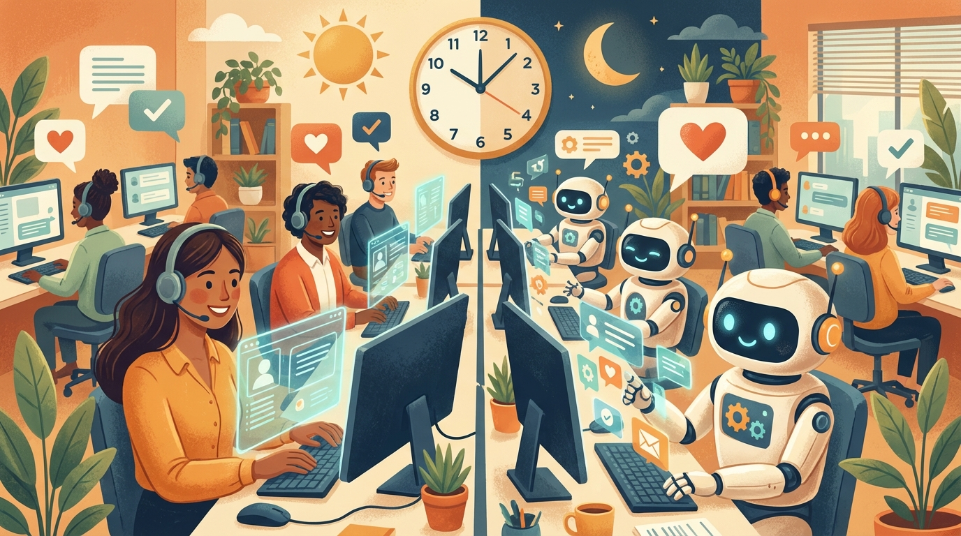 Как обеспечить круглосуточную поддержку клиентов и не потерять бизнес